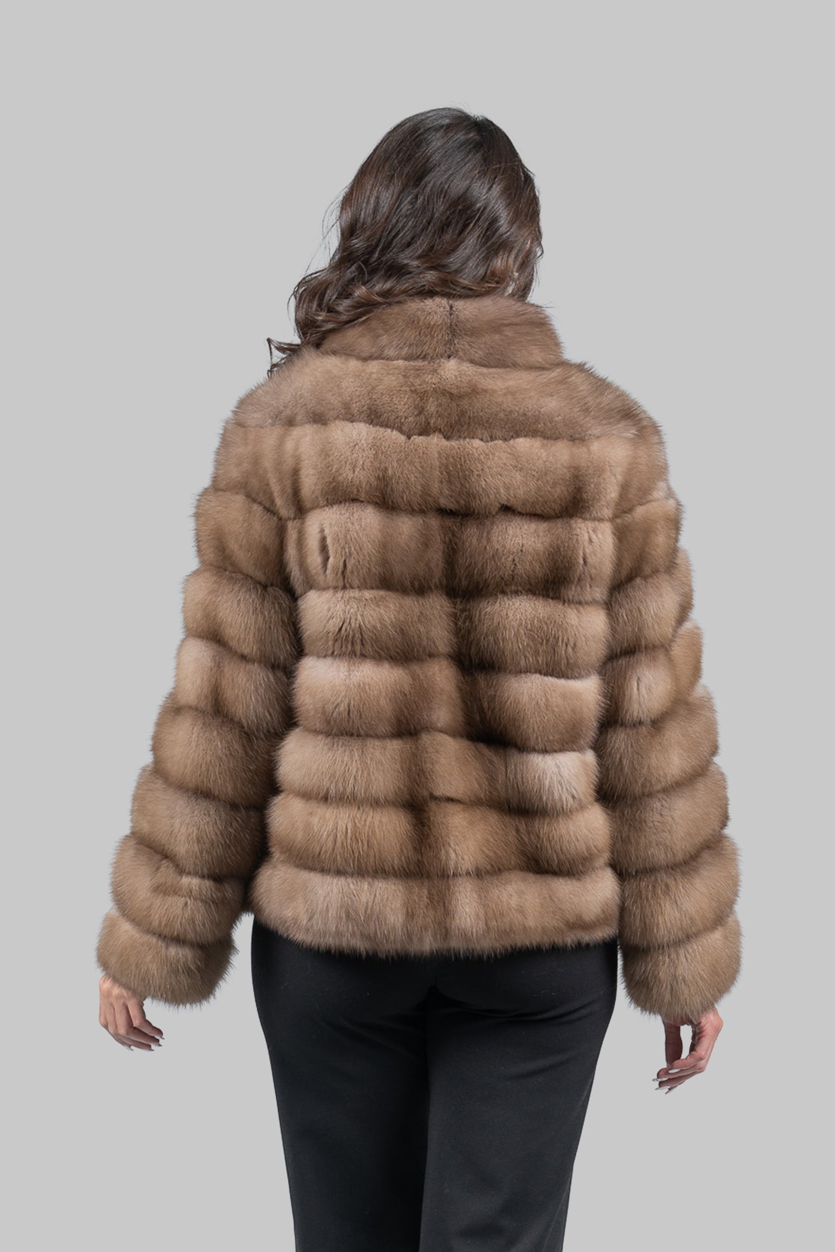 Graphite Baumarten Jacket with Stand Collar P/K13C528G034