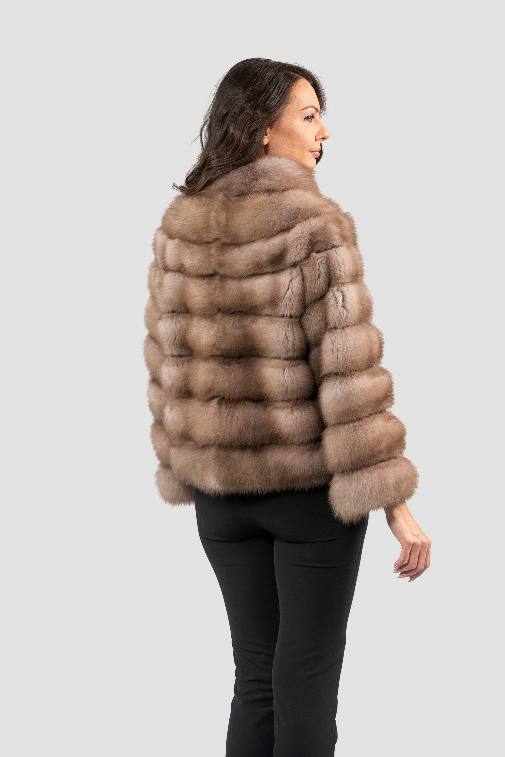 Graphite Baumarten Jacket with Stand Collar 13C528