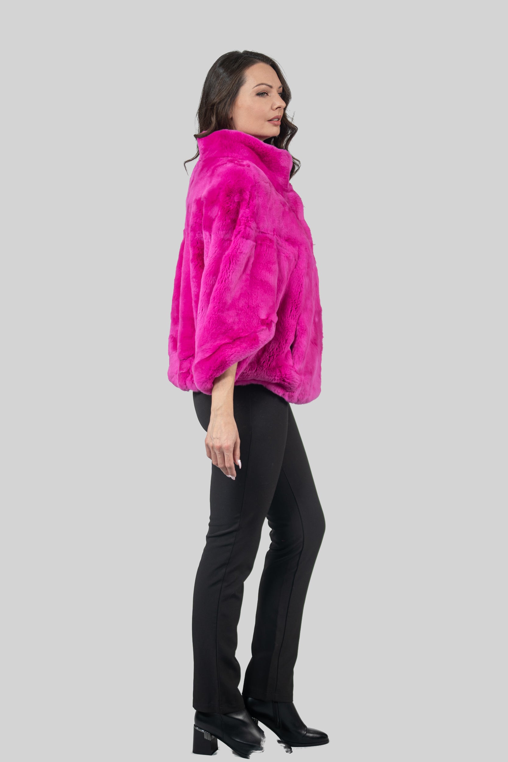 Barbie Pink Rex Rabbit Cape 1009