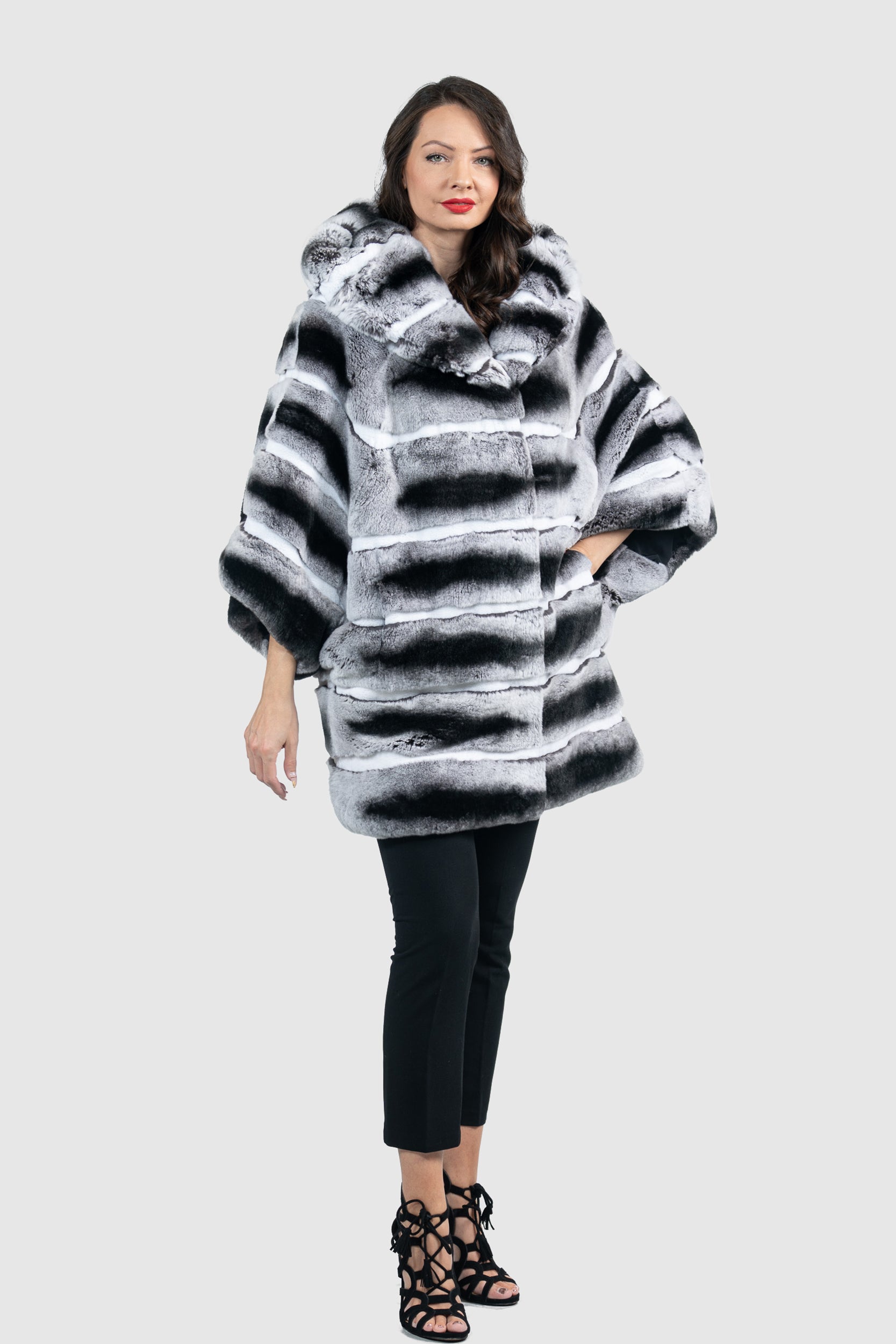 Rex Rabbit Hooded Cape 13C949