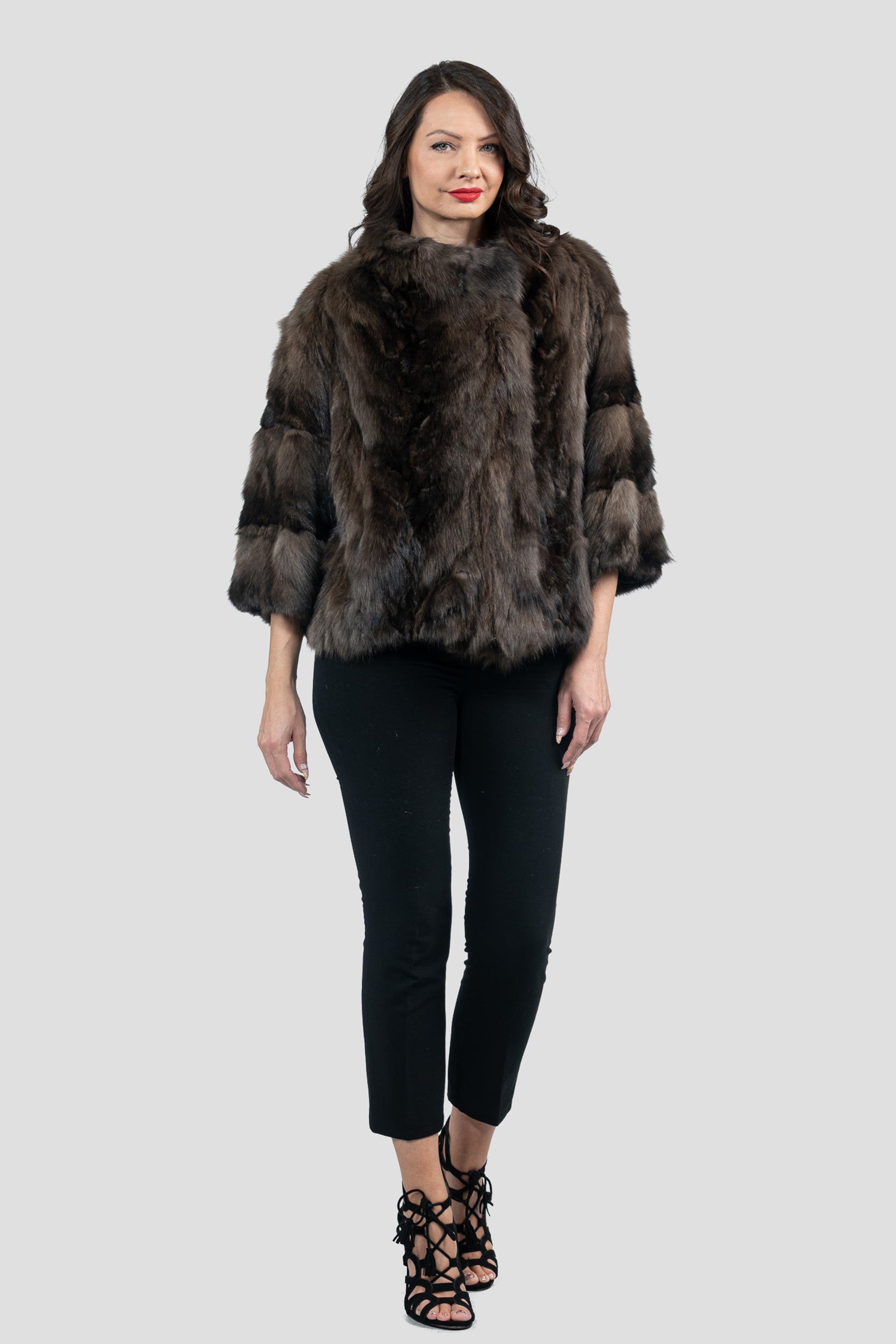 Russian Sable Pieced Jacket L/O139