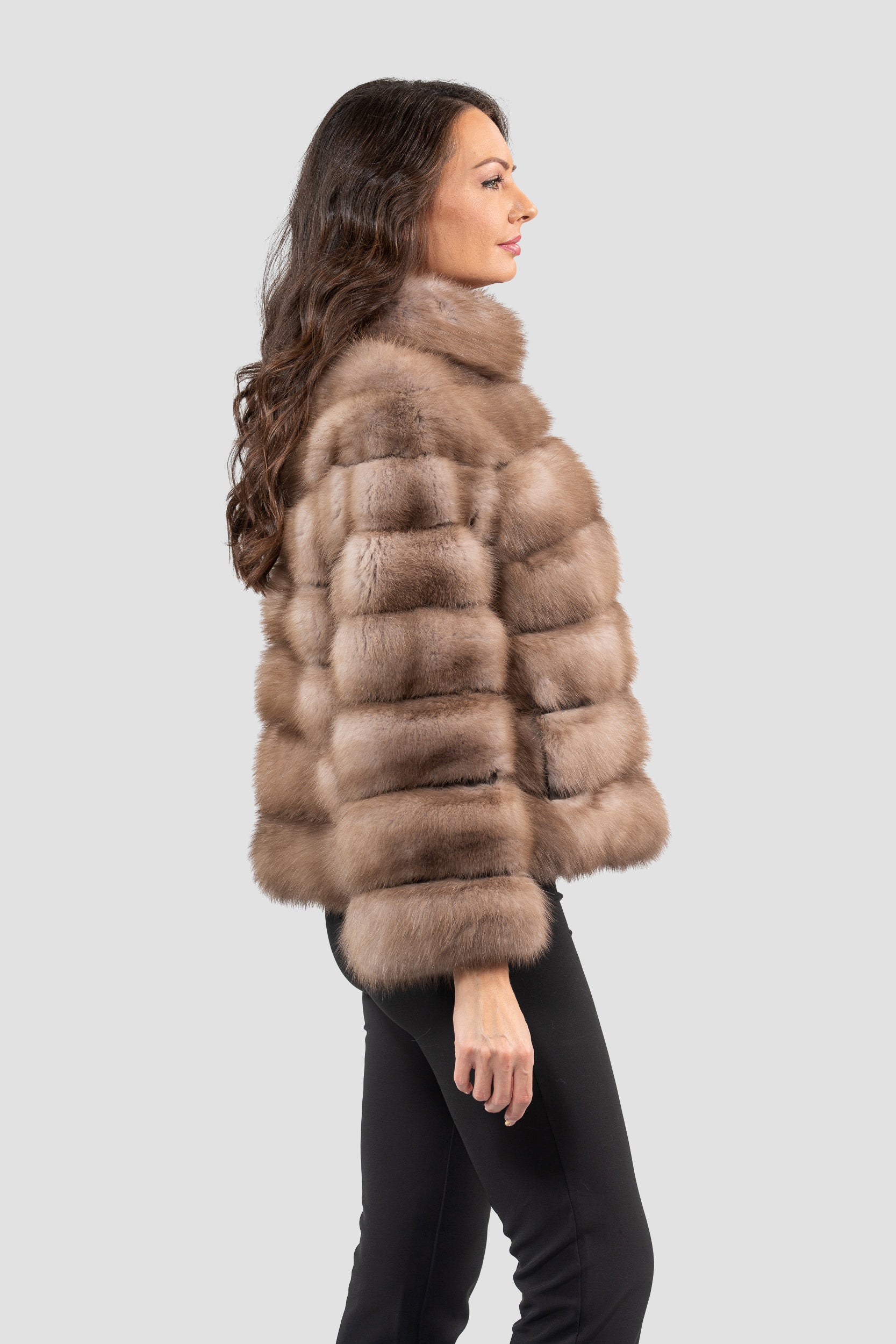 Graphite Baumarten Jacket with Stand Collar 13C528