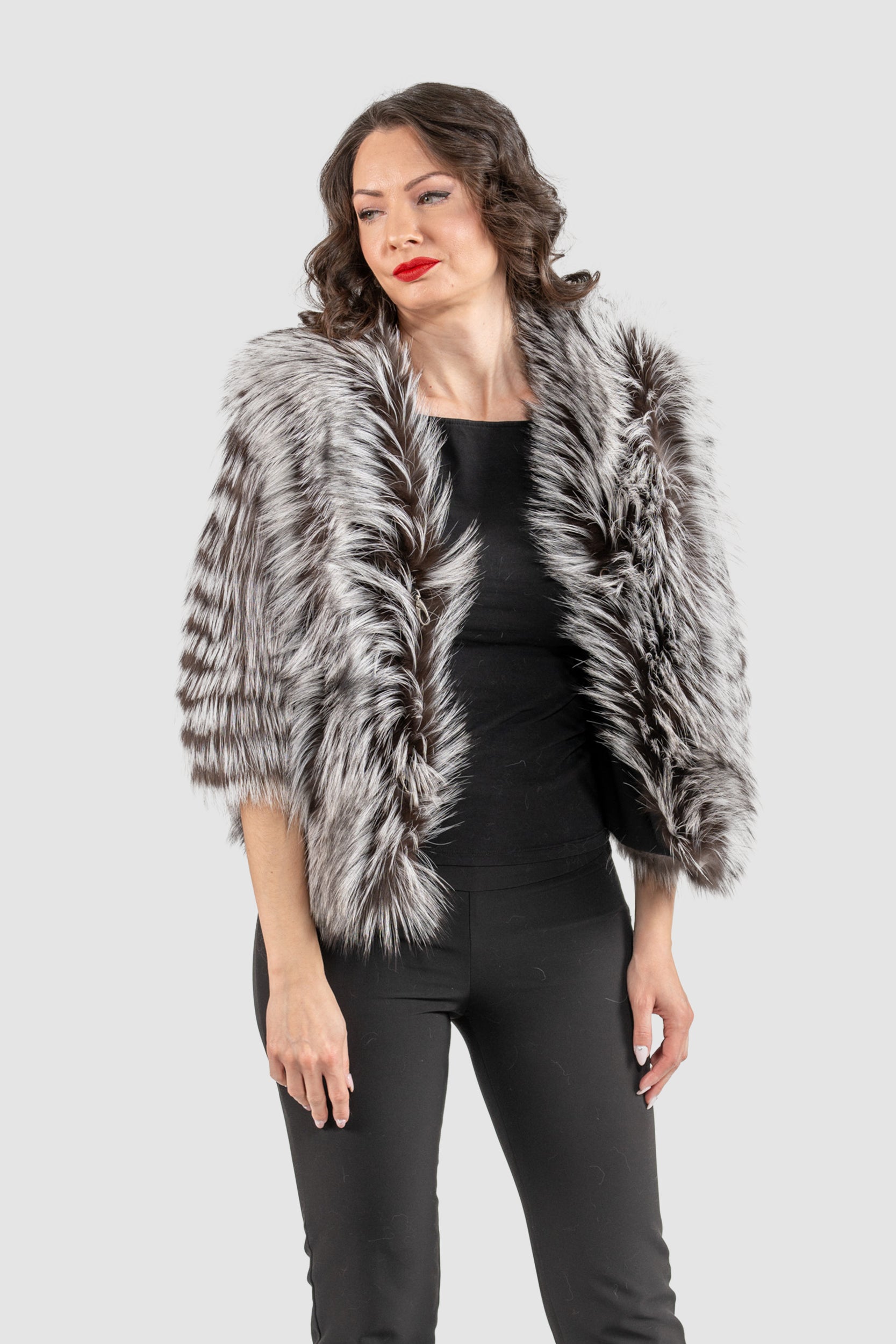 Silver Fox Bolero Jacket ML170