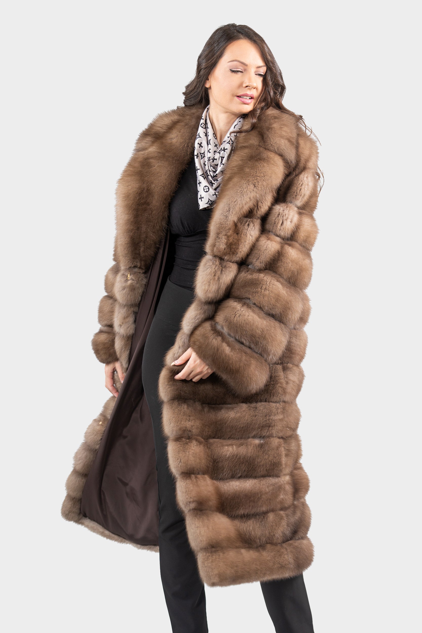 Graphite Baumarten Coat with Notch Collar 13C530S20