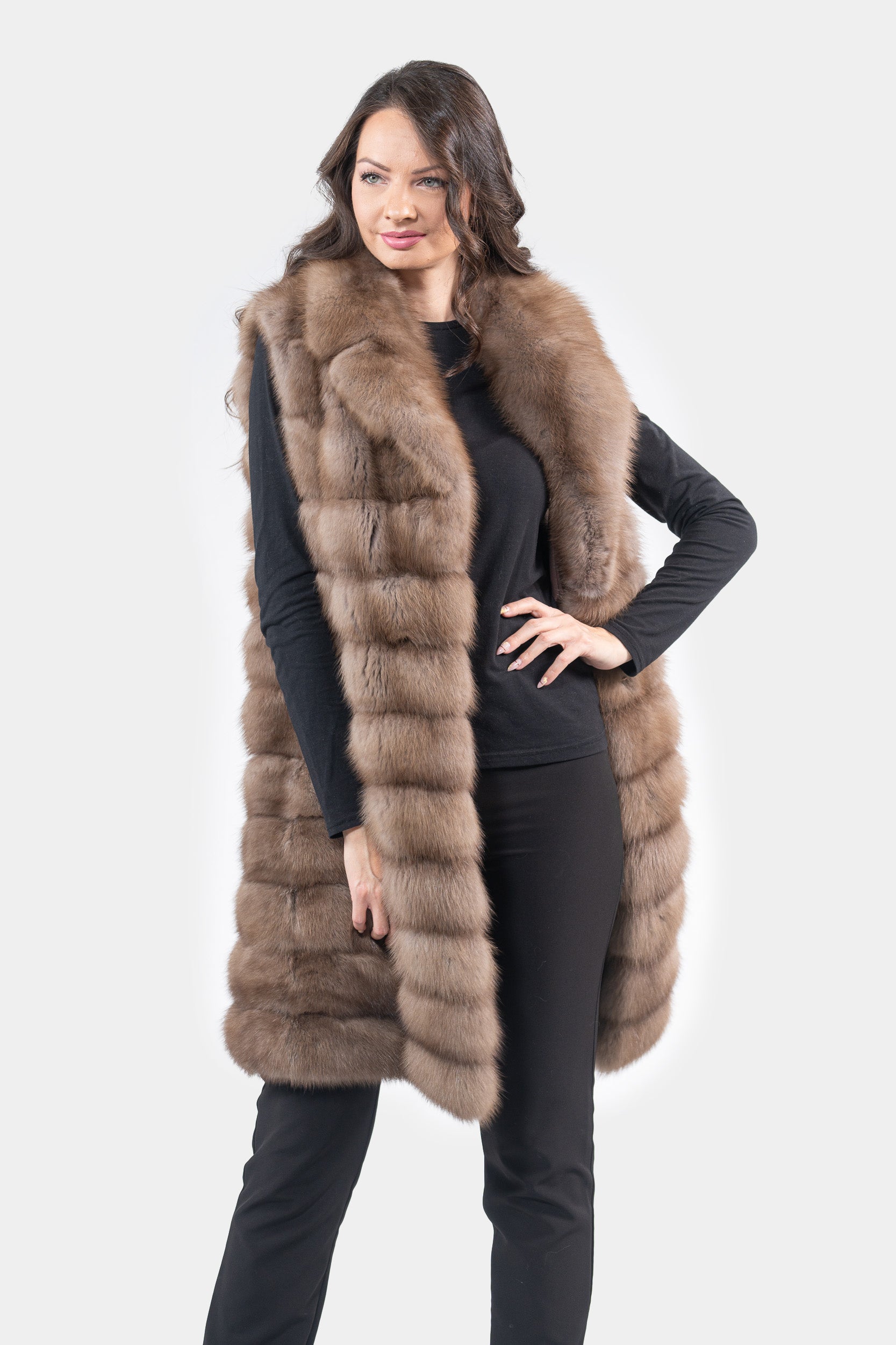 Graphite Baumarten Vest with Notch Collar P/K13c519s20