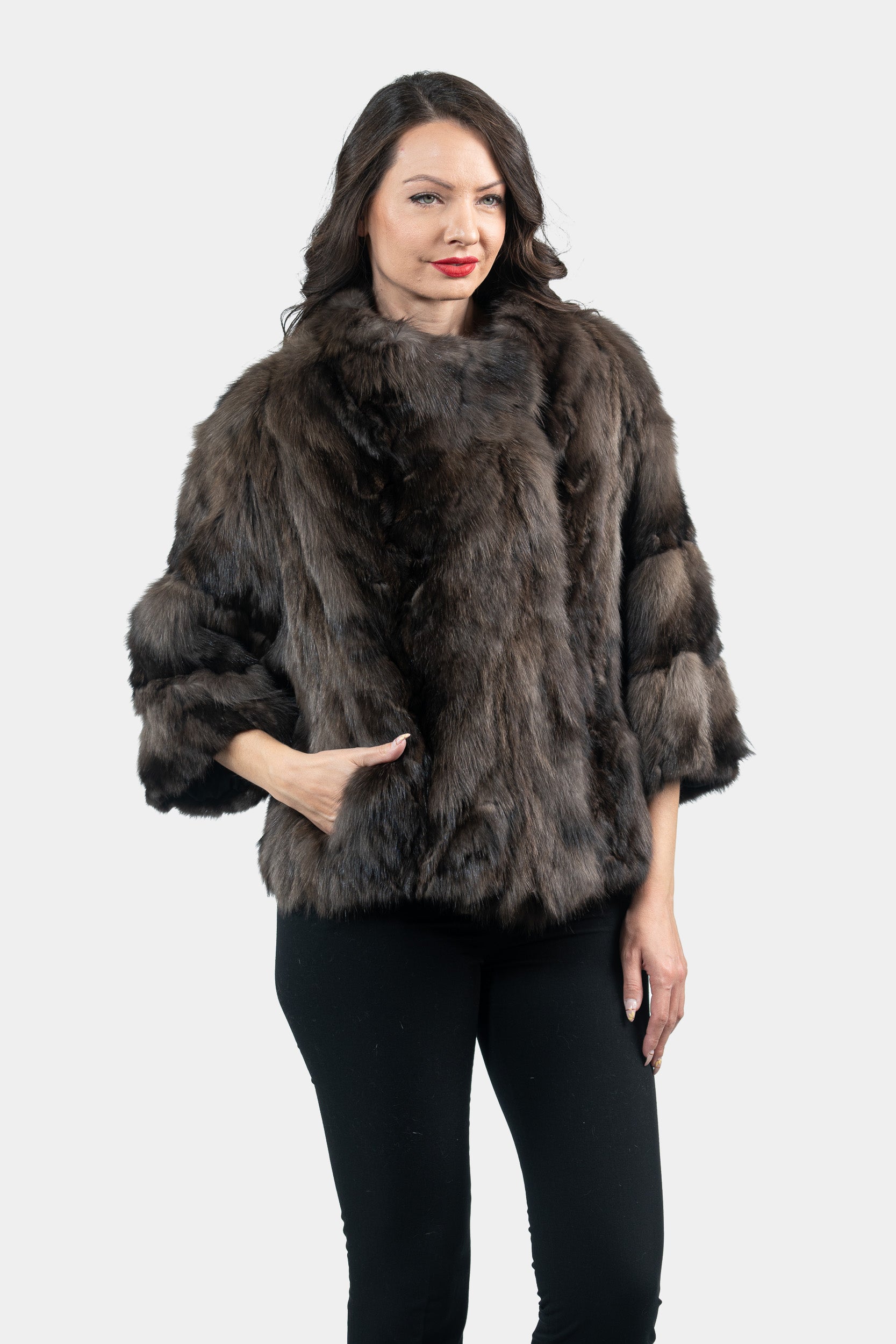 Russian Sable Pieced Jacket L/O139