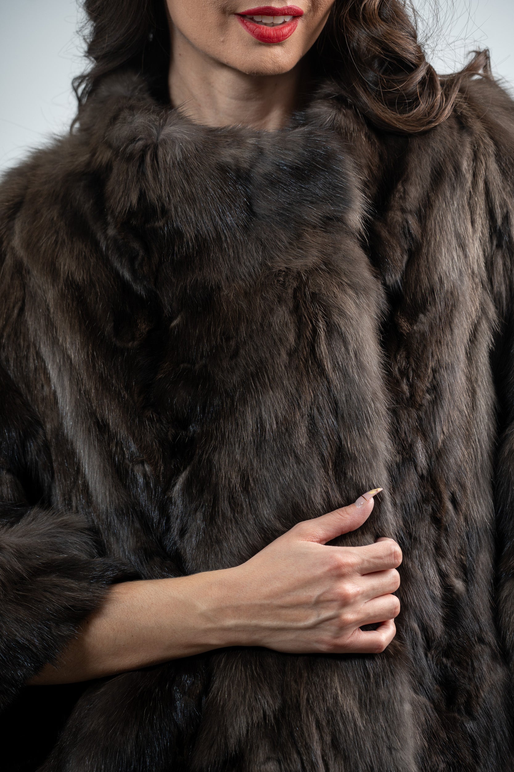 Russian Sable Pieced Jacket L/O139