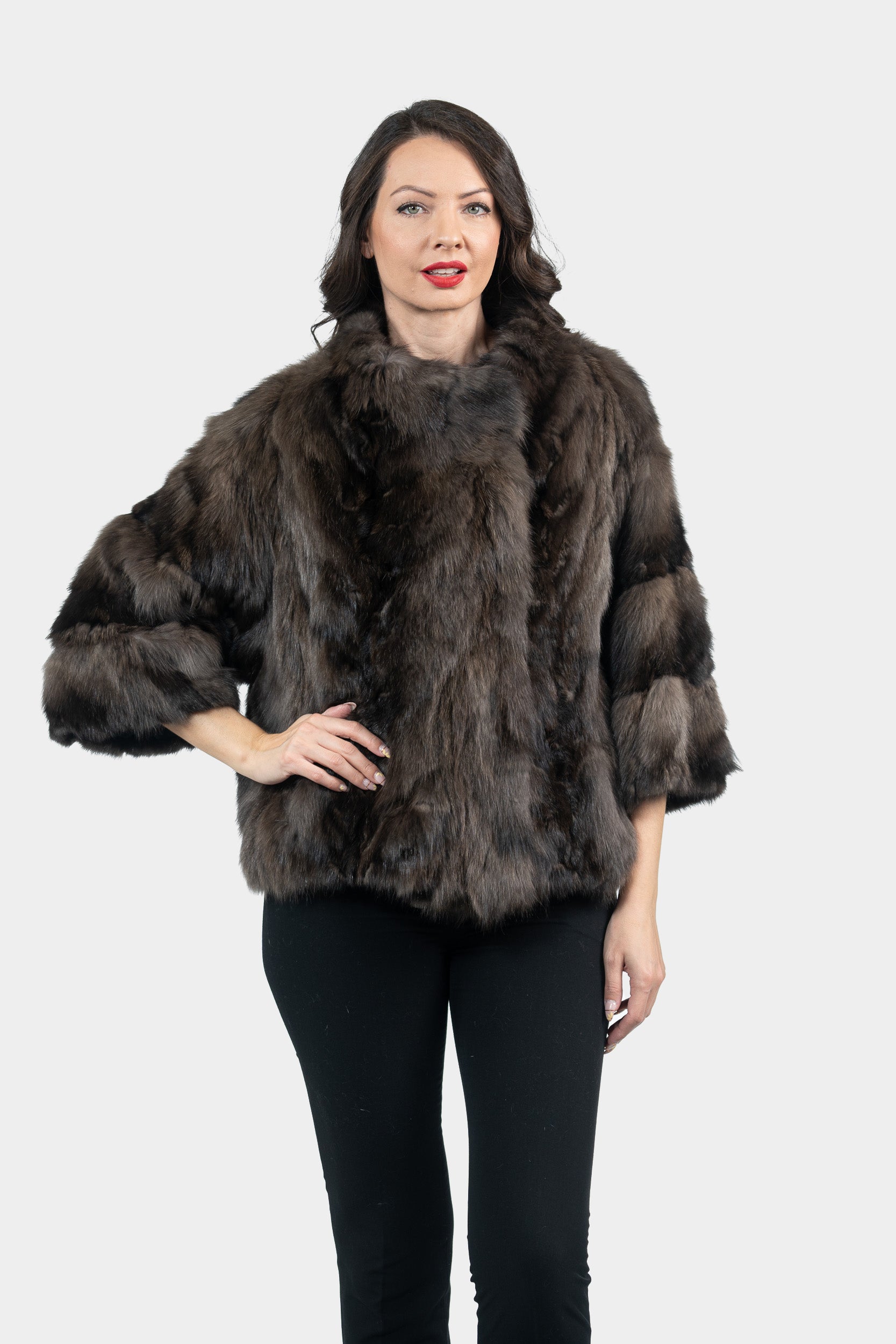 Russian Sable Pieced Jacket L/O139