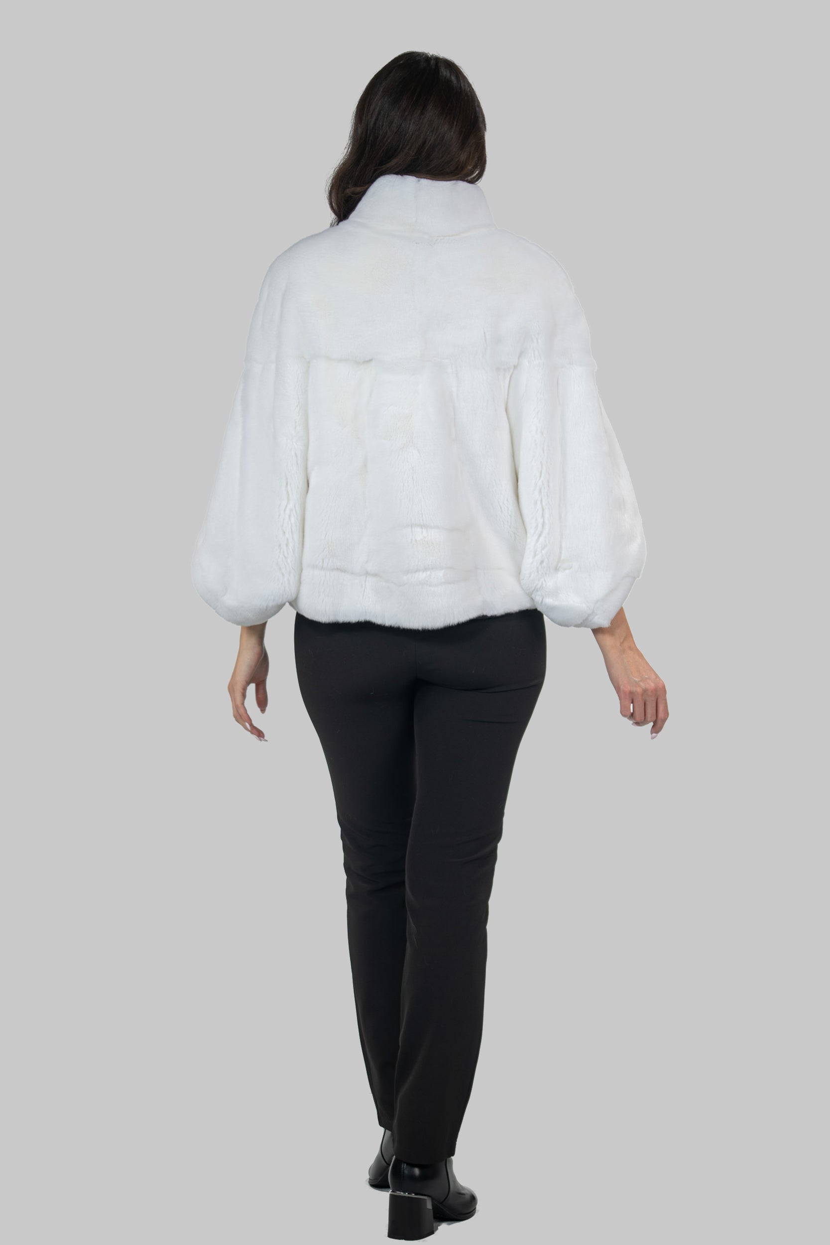 White Rex Rabbit Cape 1009