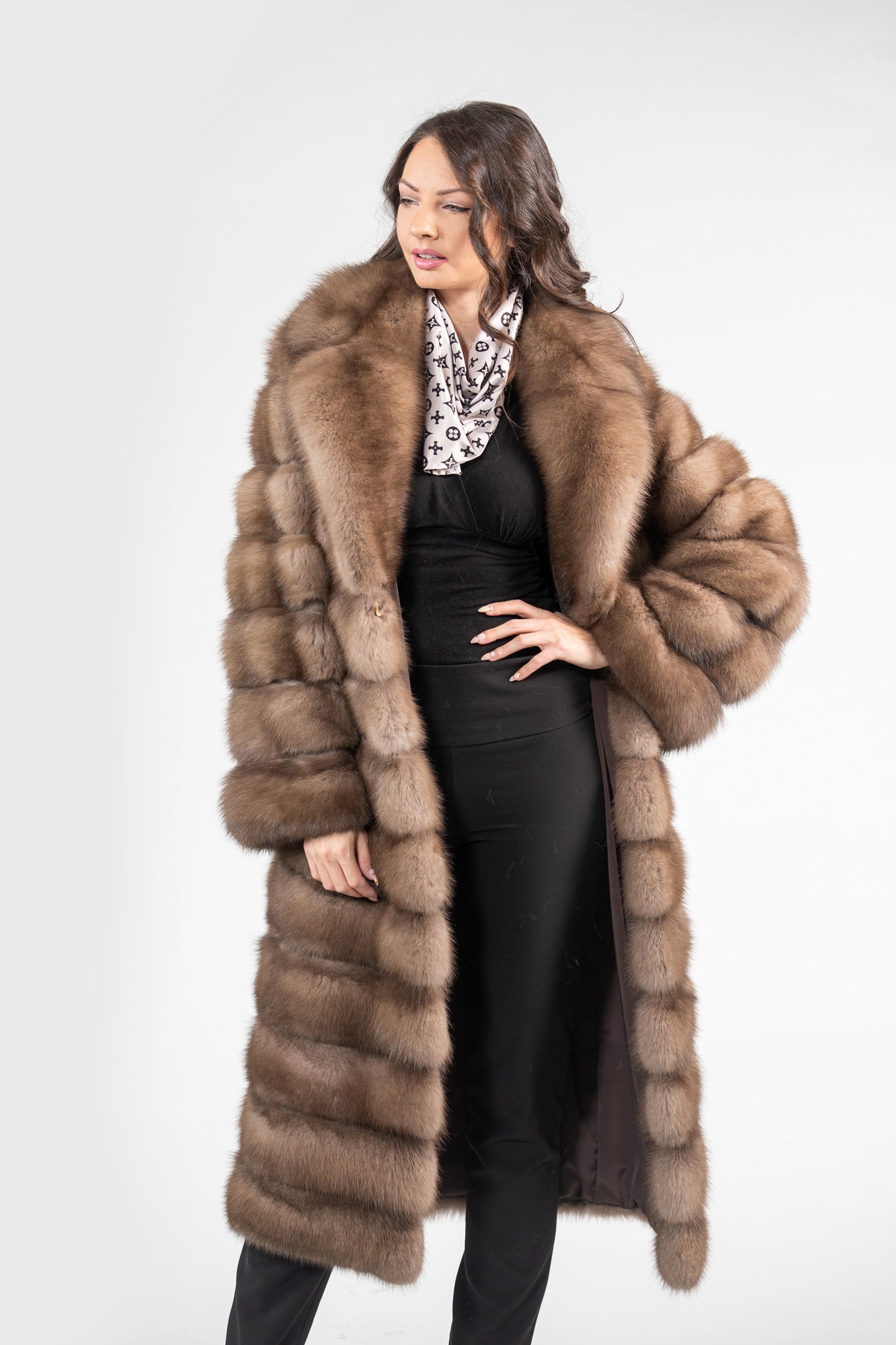 Graphite Baumarten Coat with Notch Collar 13C530S20