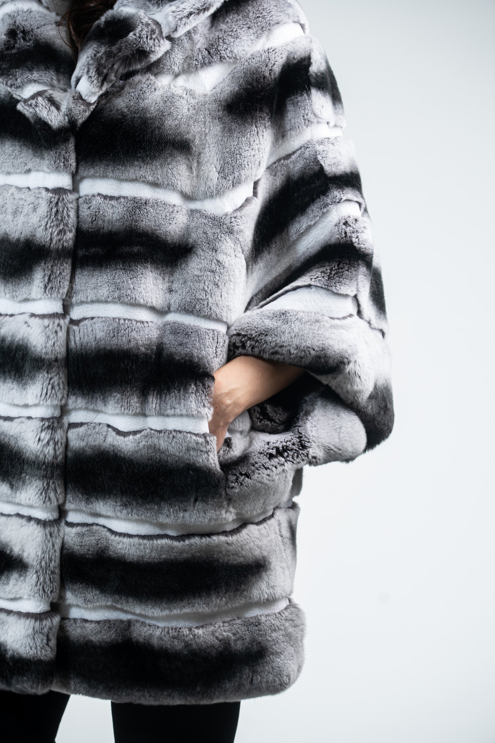 Rex Rabbit Hooded Cape 13C949