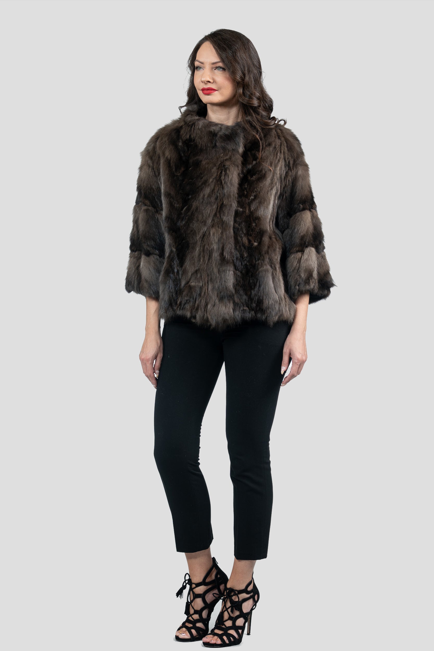 Russian Sable Pieced Jacket L/O139