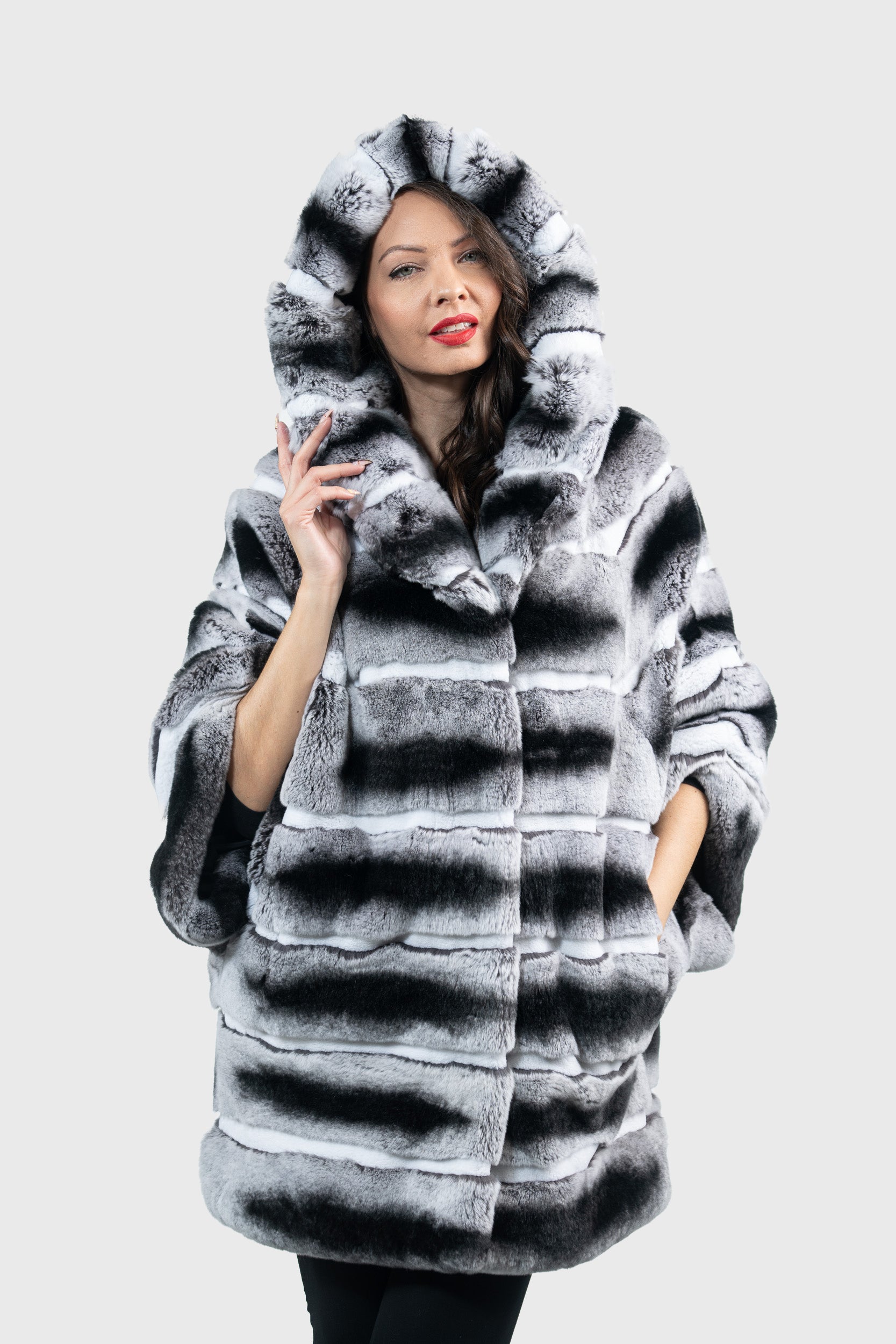 Rex Rabbit Hooded Cape 13C949