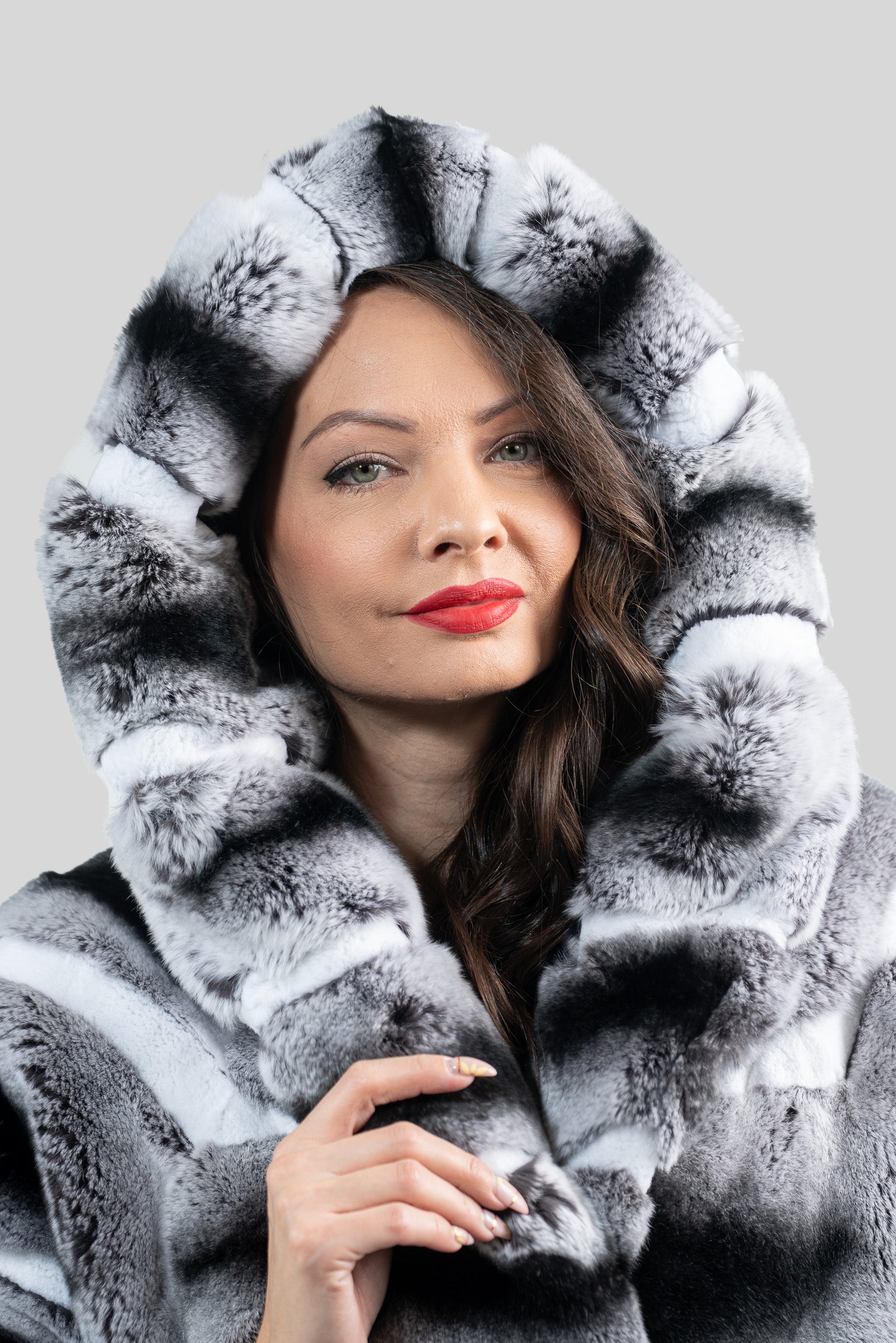 Rex Rabbit Hooded Cape 13C949