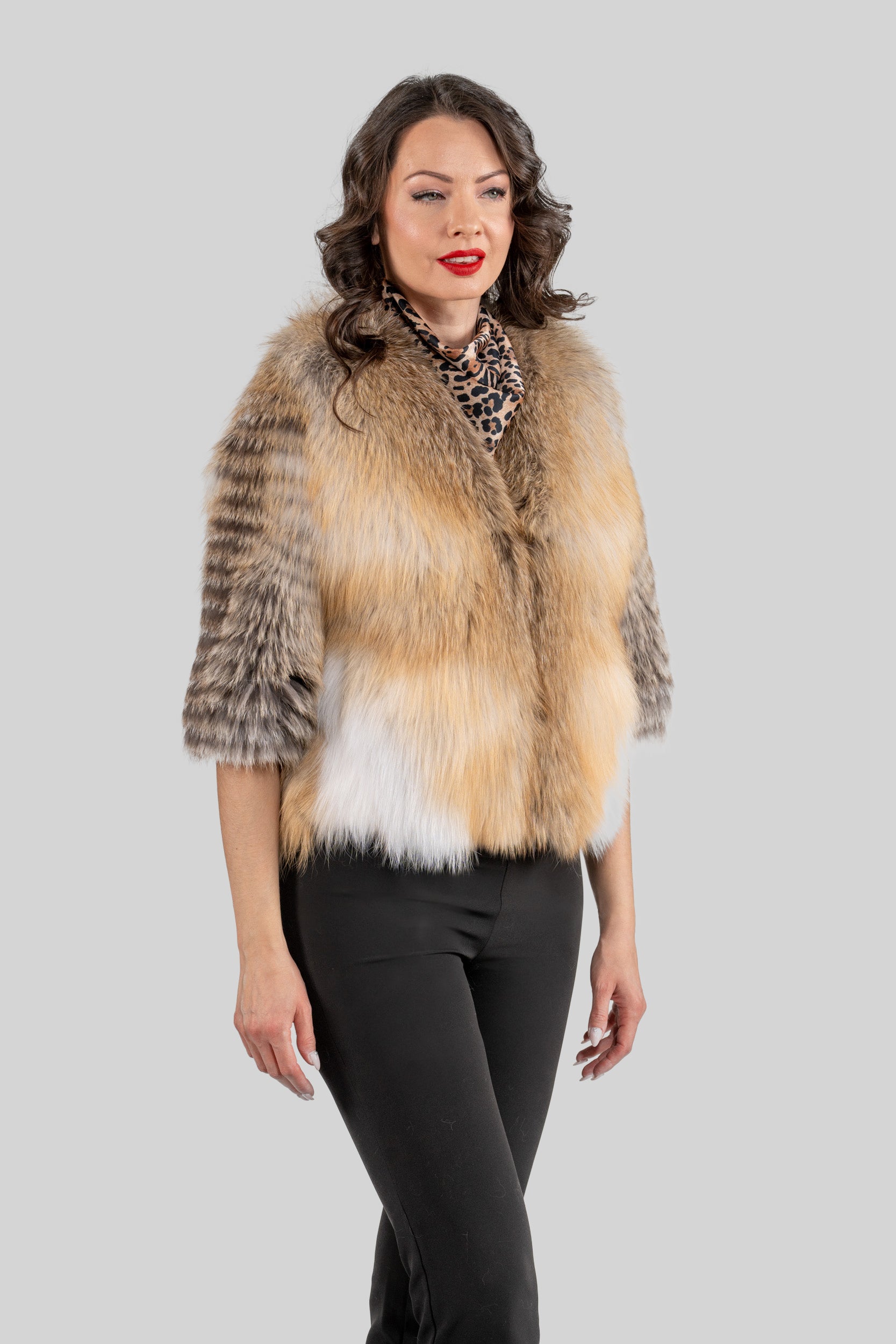 Golden Island Fox Bolero Jacket ML170
