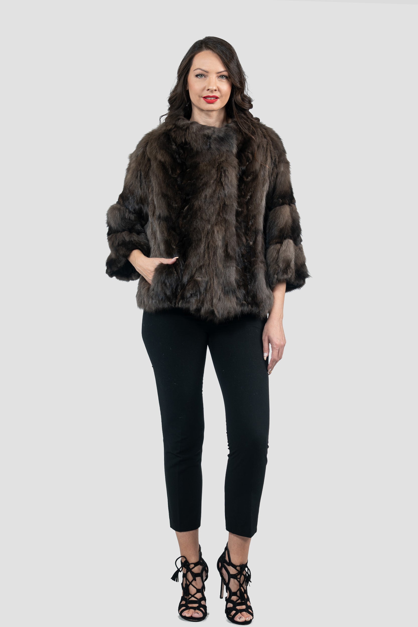 Russian Sable Pieced Jacket L/O139