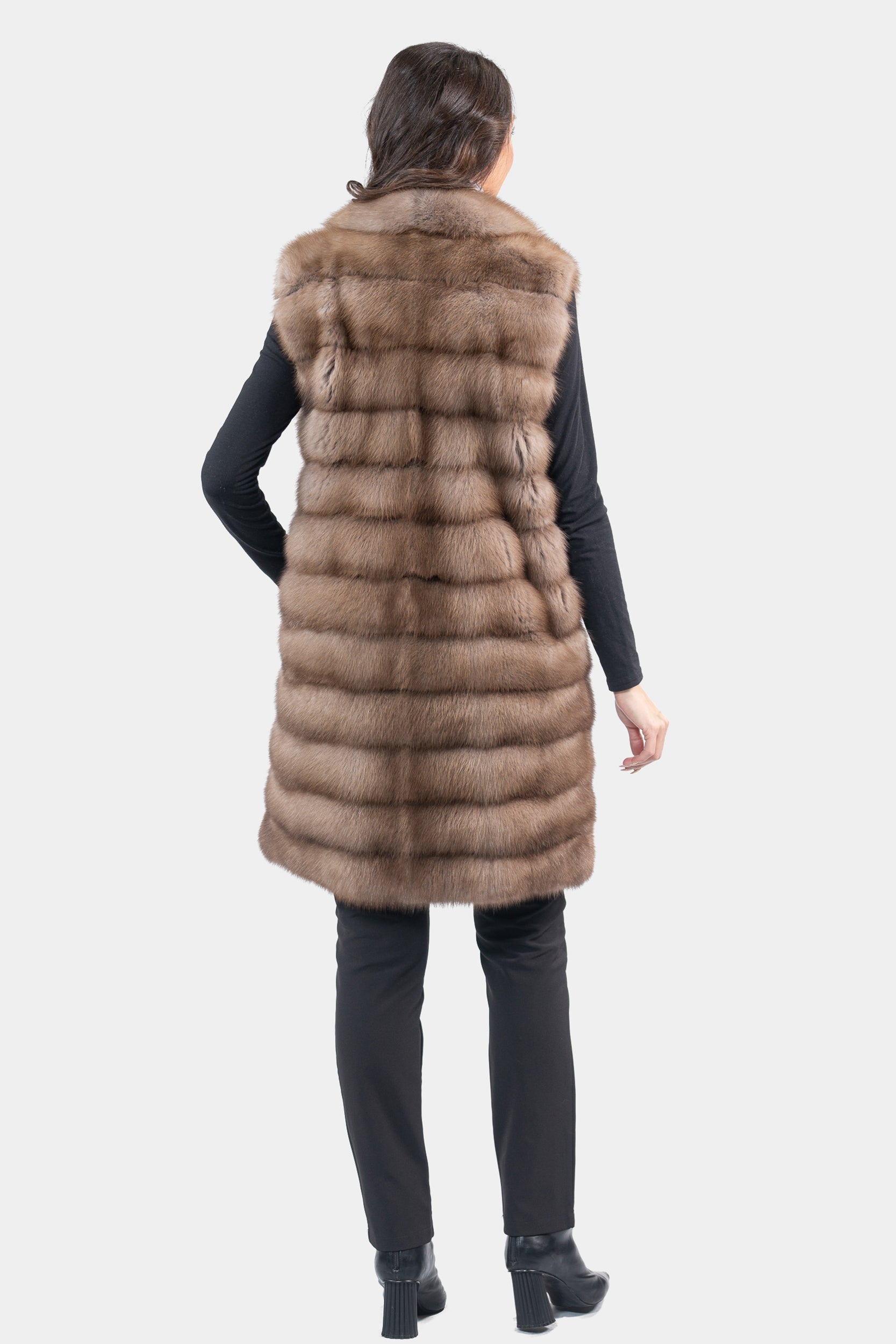 Graphite Baumarten Vest with Notch Collar P/K13c519s20