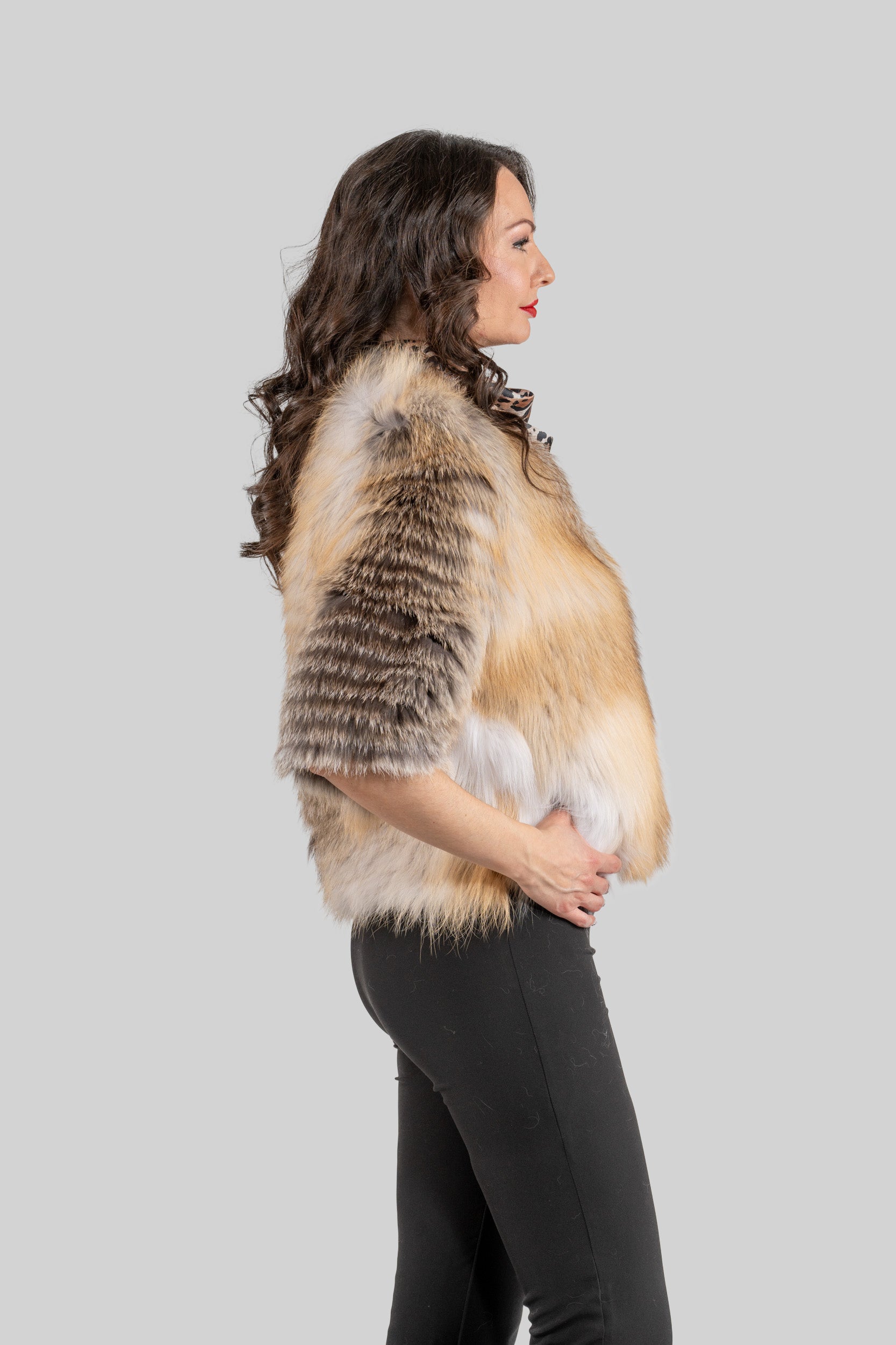 Golden Island Fox Bolero Jacket ML170