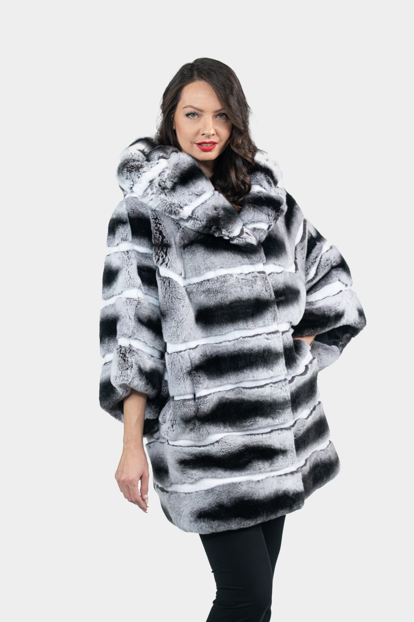 Rex Rabbit Hooded Cape 13C949