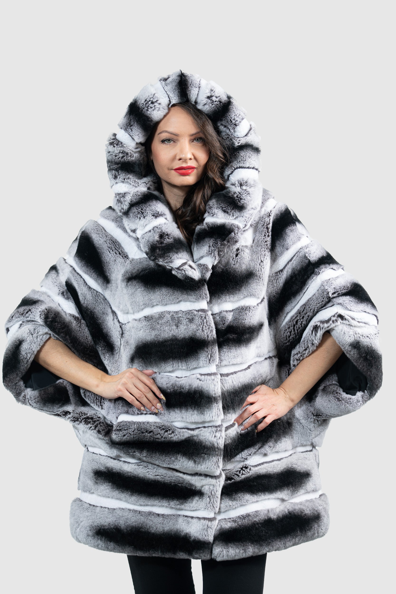 Rex Rabbit Hooded Cape 13C949