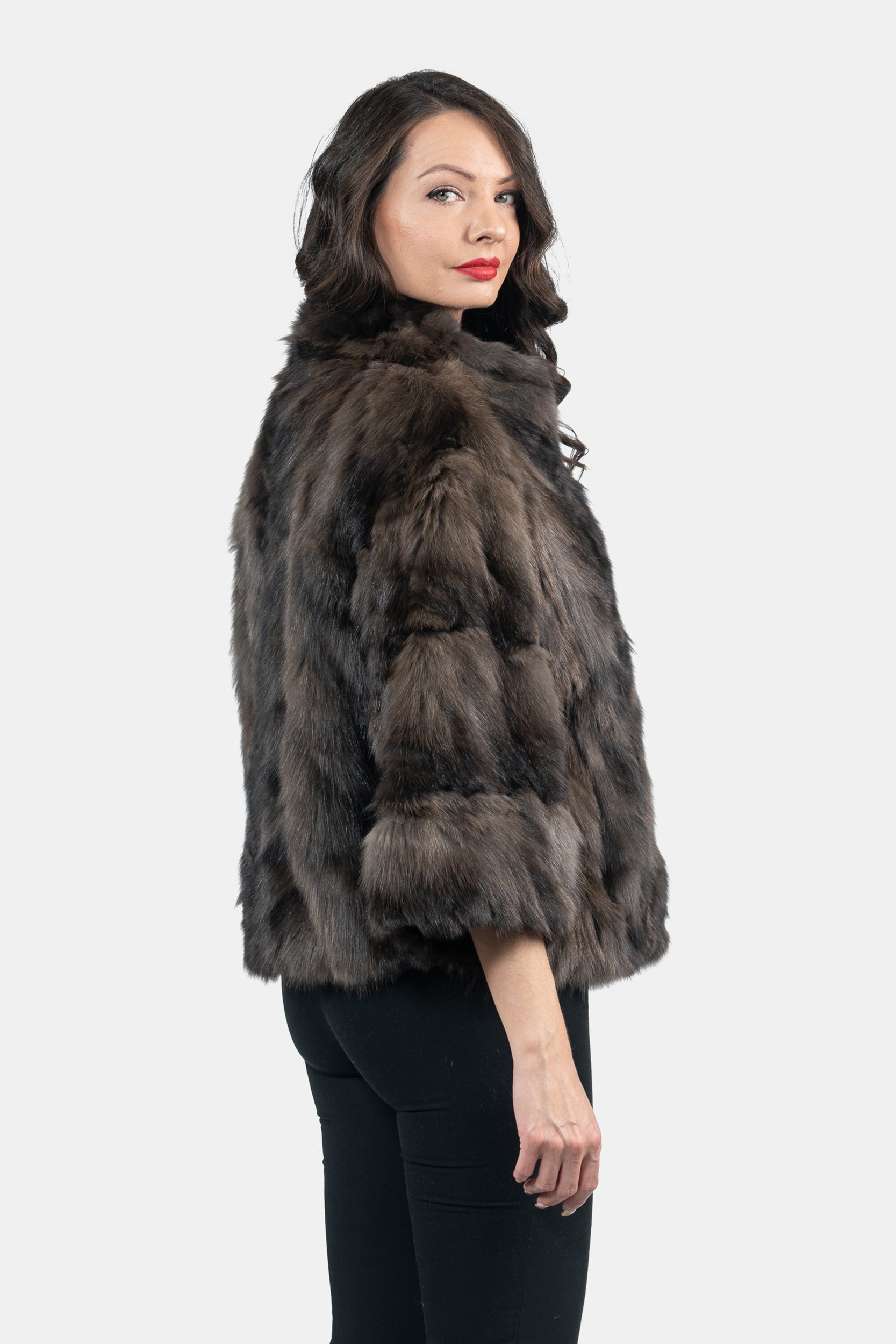 Russian Sable Pieced Jacket L/O139