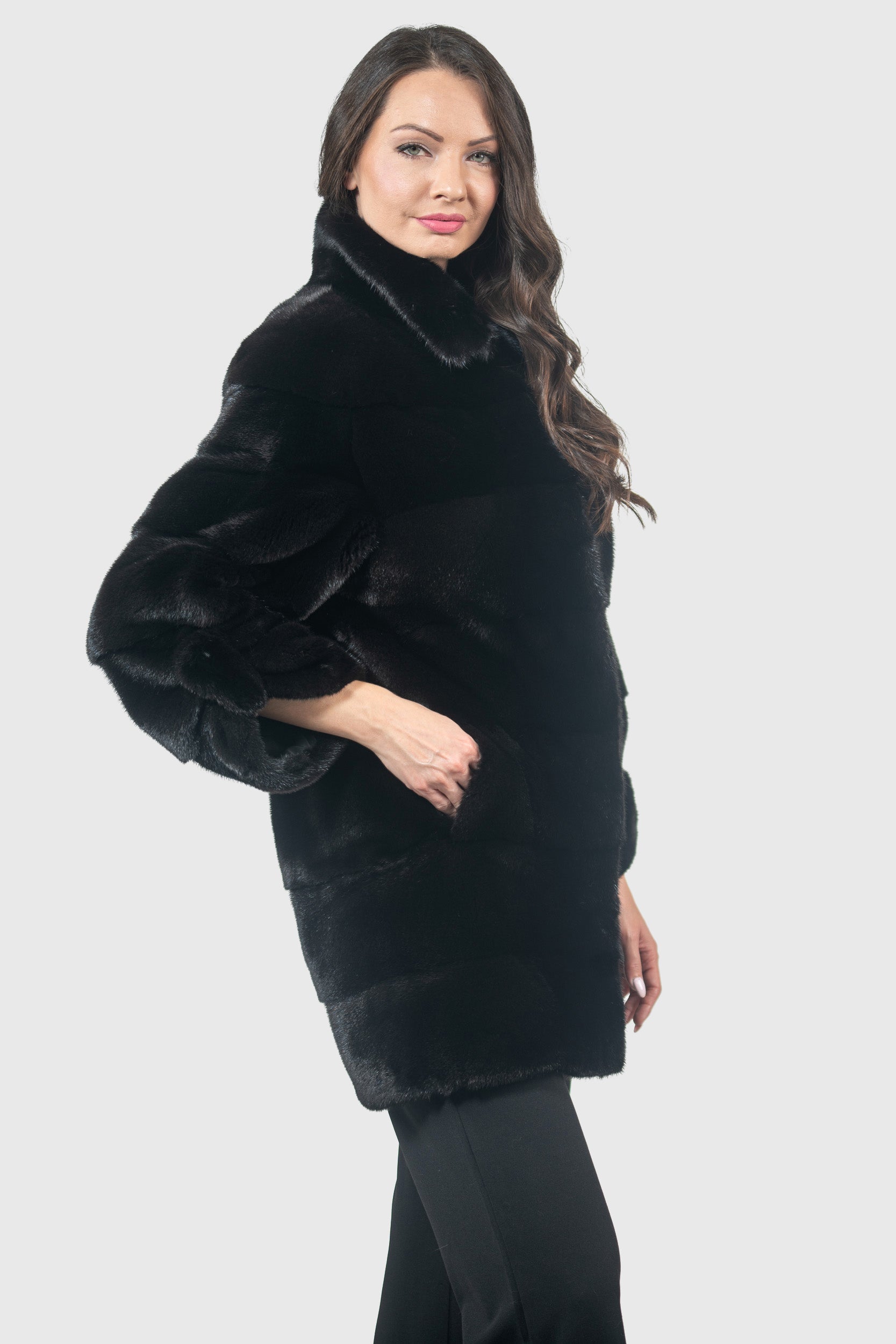 Blackglama Mink Half Coat P/K12M475