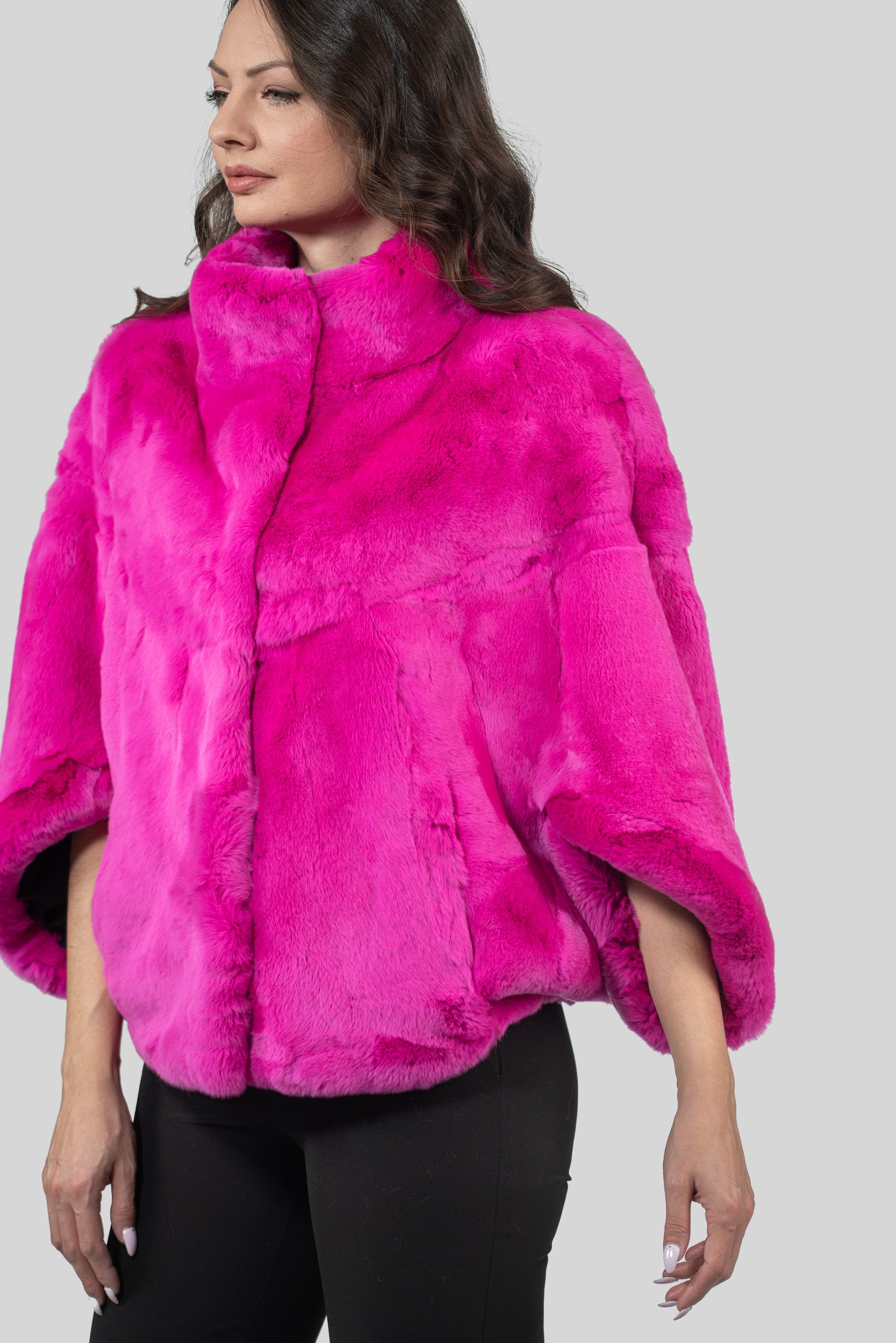 Barbie Pink Rex Rabbit Cape 1009