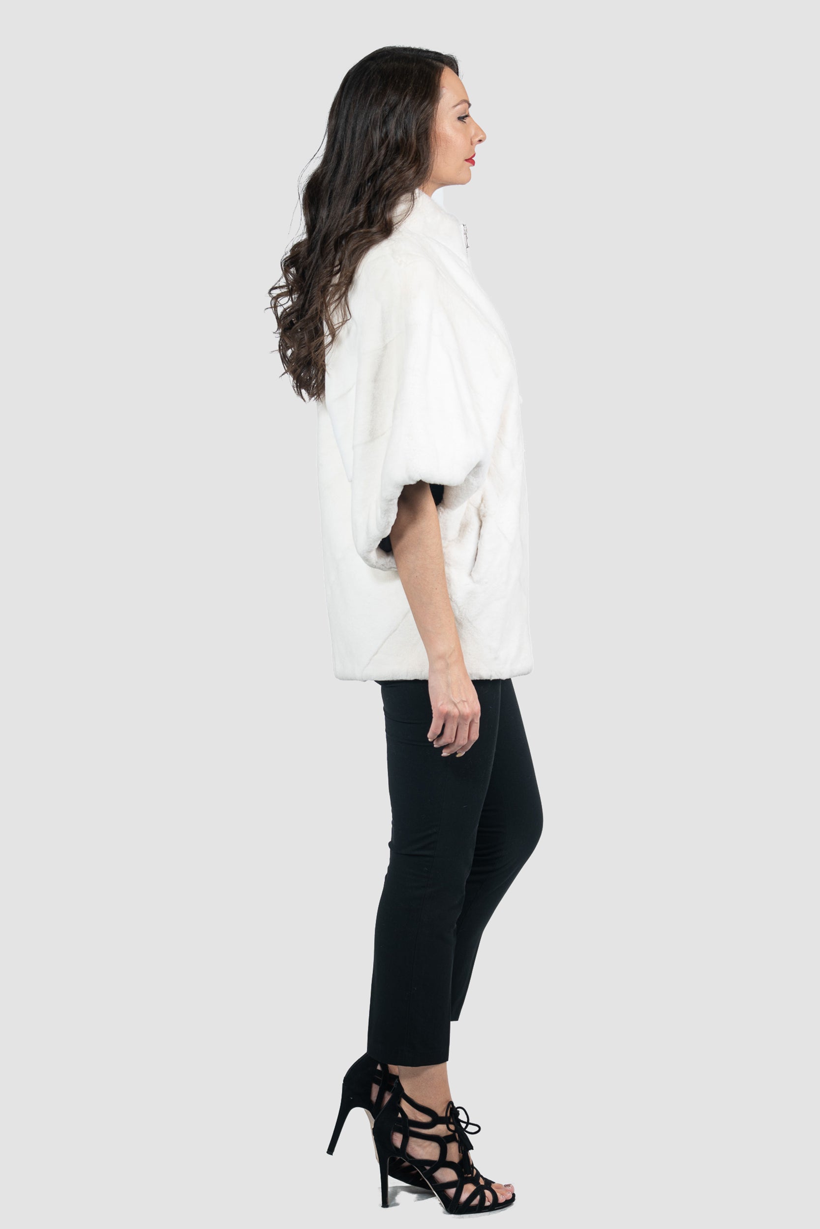 White Rex Rabbit Jacket V/K13C12