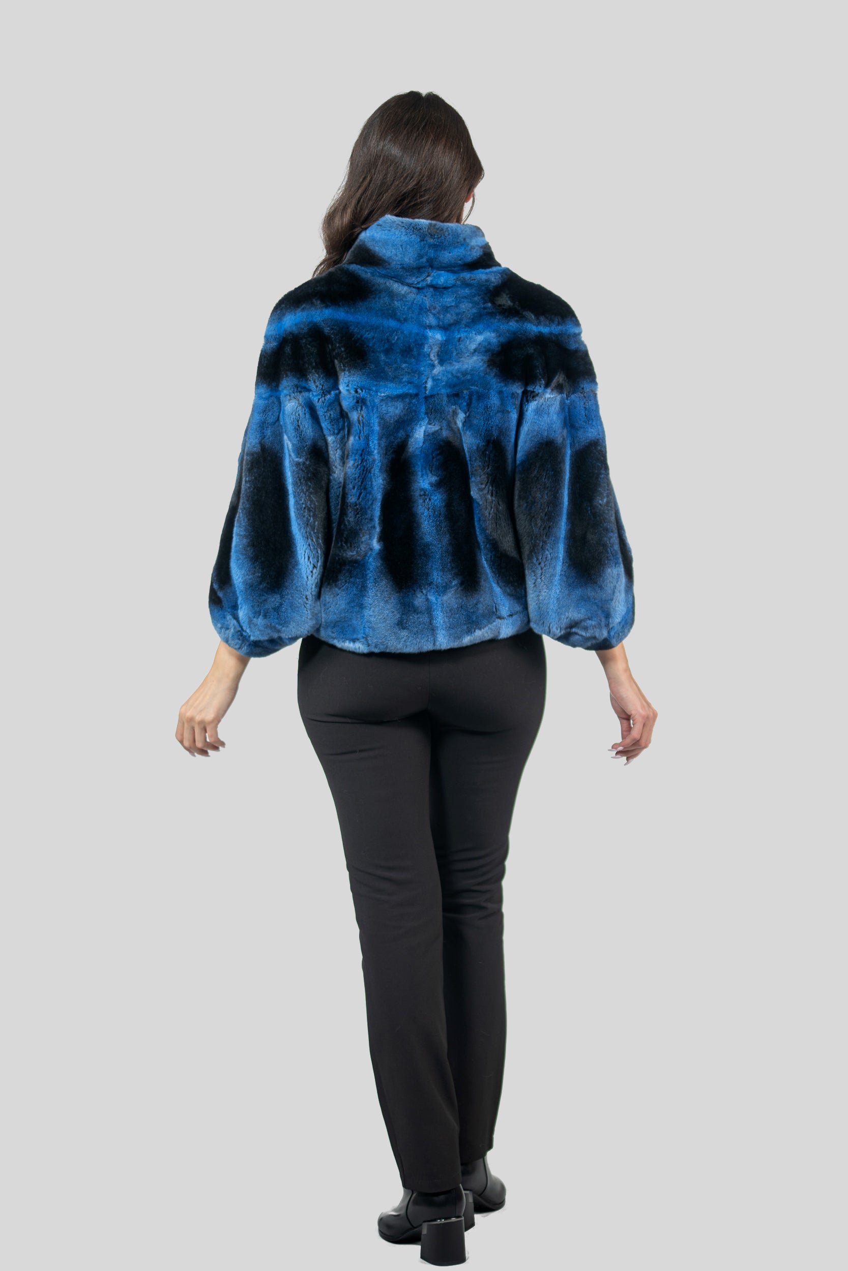 Blue Jean Rex Rabbit Cape 1009